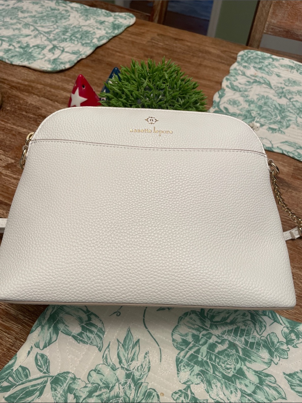 Nanette Lepore Pebbled Leather Crossbody Bag - Picture 2 of 10
